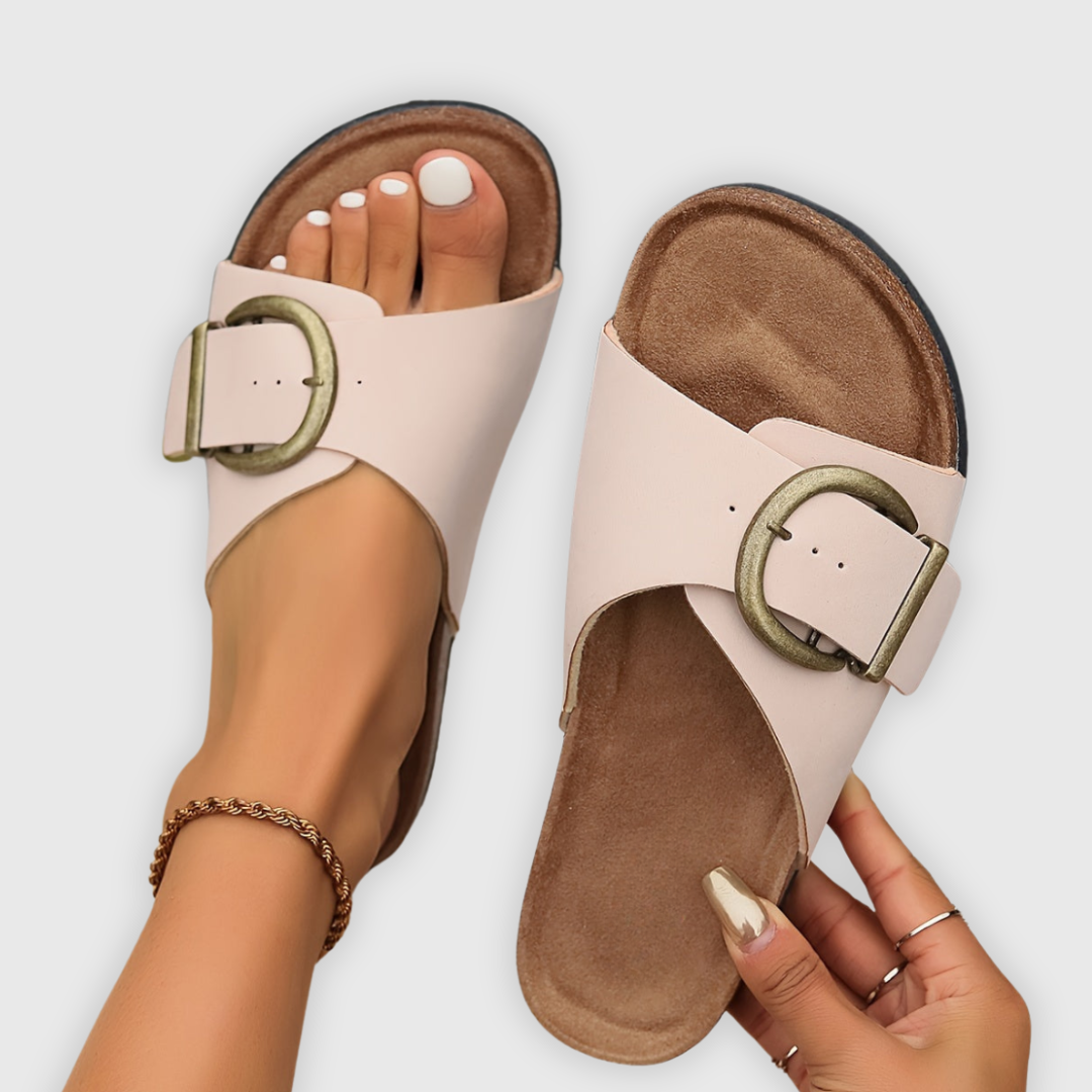 Women's Cozy Slip-On Sandals - Aurora