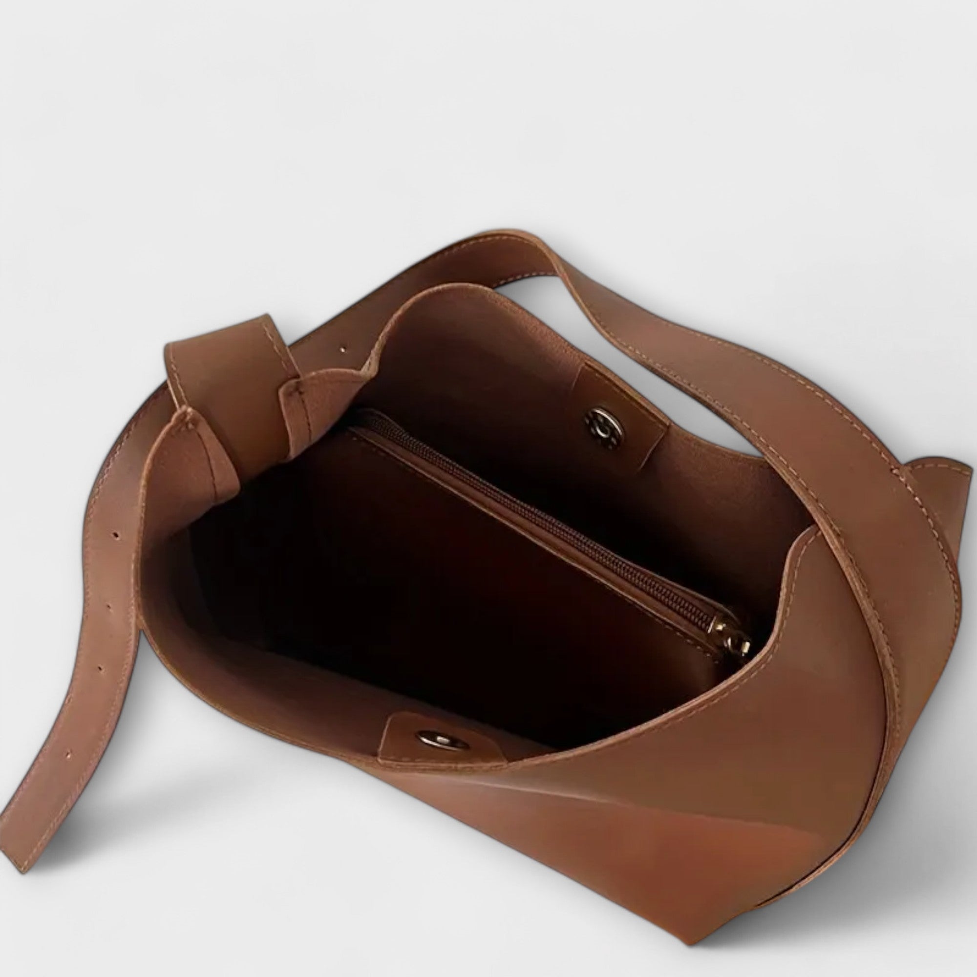 Women's Vegan Leather Shoulder Bag – Everyday Purse | Isidore