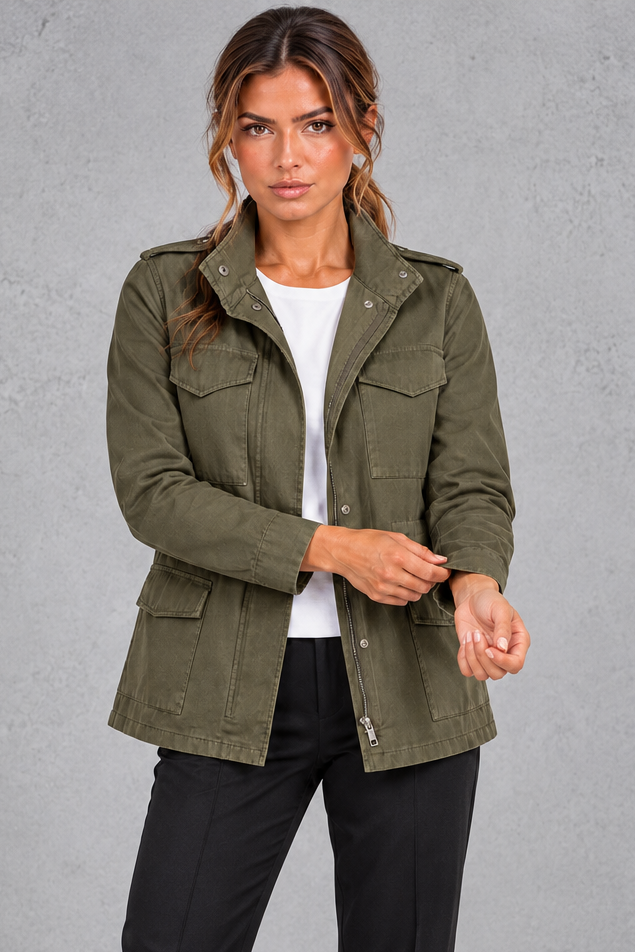 Women's Utility Jacket – Green