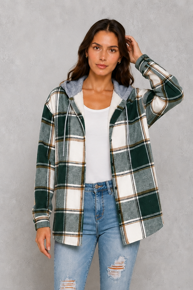 Women’s soft lightweight jacket with a clean minimalist silhouette, regular fit, soft-touch fabric, and comfortable design for easy transitional layering.