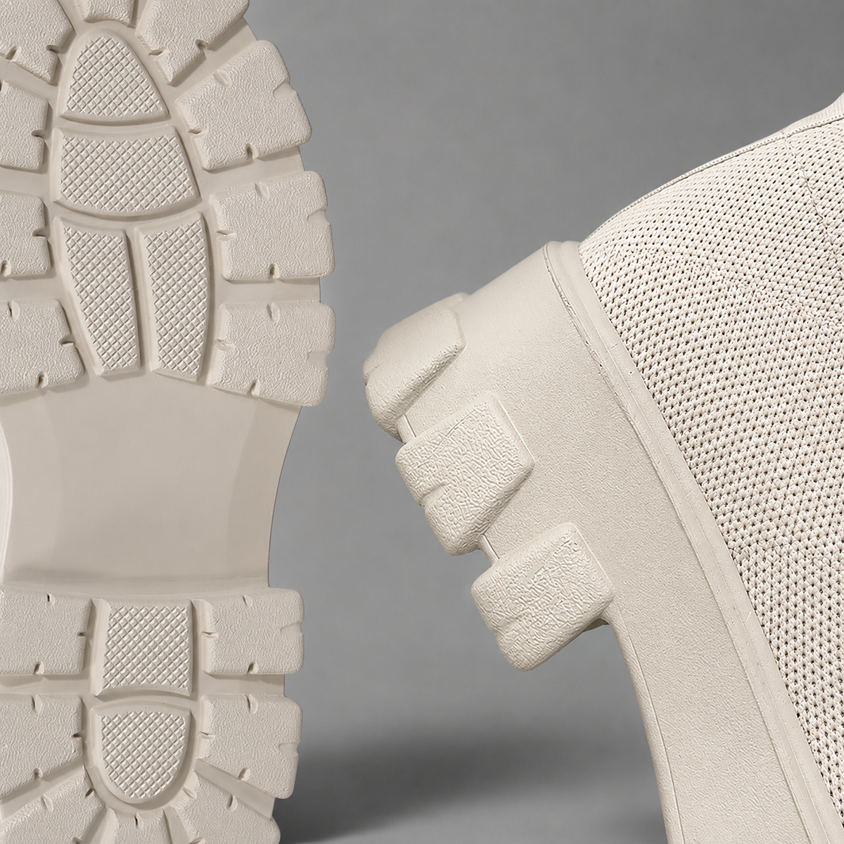 Women’s waterproof ankle boots with a flexible stretch upper, warm faux fur lining, slip-on design, lace-up accents, and non-slip rubber outsole.
