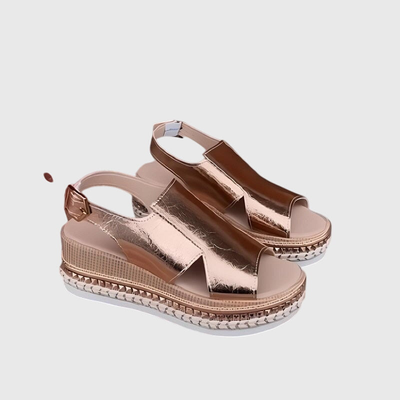 Women’s comfort sandals with cushioned sole, supportive heel, and slip-resistant grip for everyday walking and casual wear.