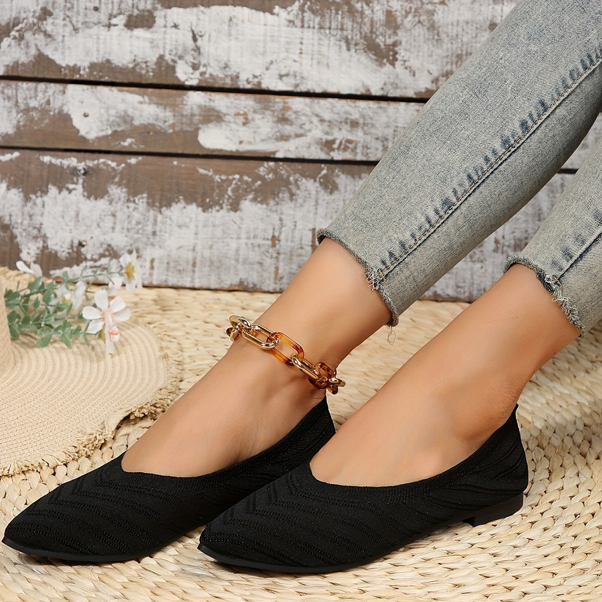 Women's Chic Comfort Flats - Sascha