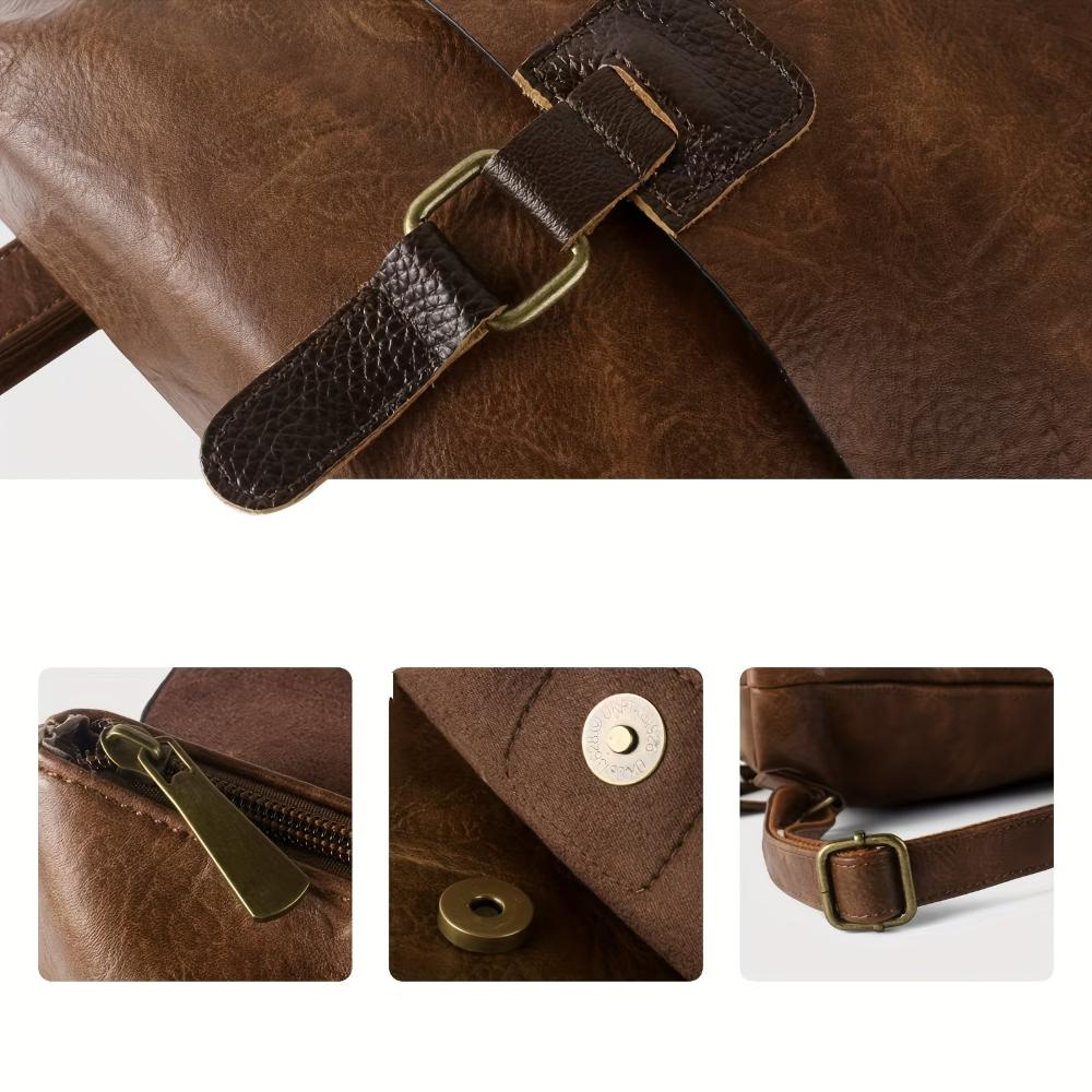Convertible Backpack & Shoulder Bag, Vintage Style | Ermelinde