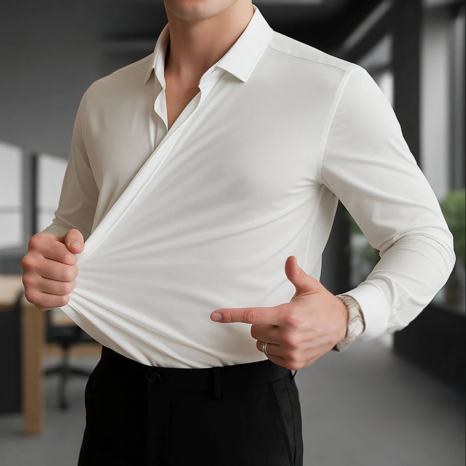 Pietro - Men’s Wrinkle-Free Stretch Shirt