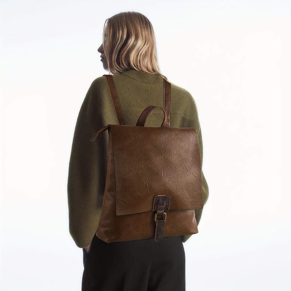 Convertible Backpack & Shoulder Bag, Vintage Style | Ermelinde