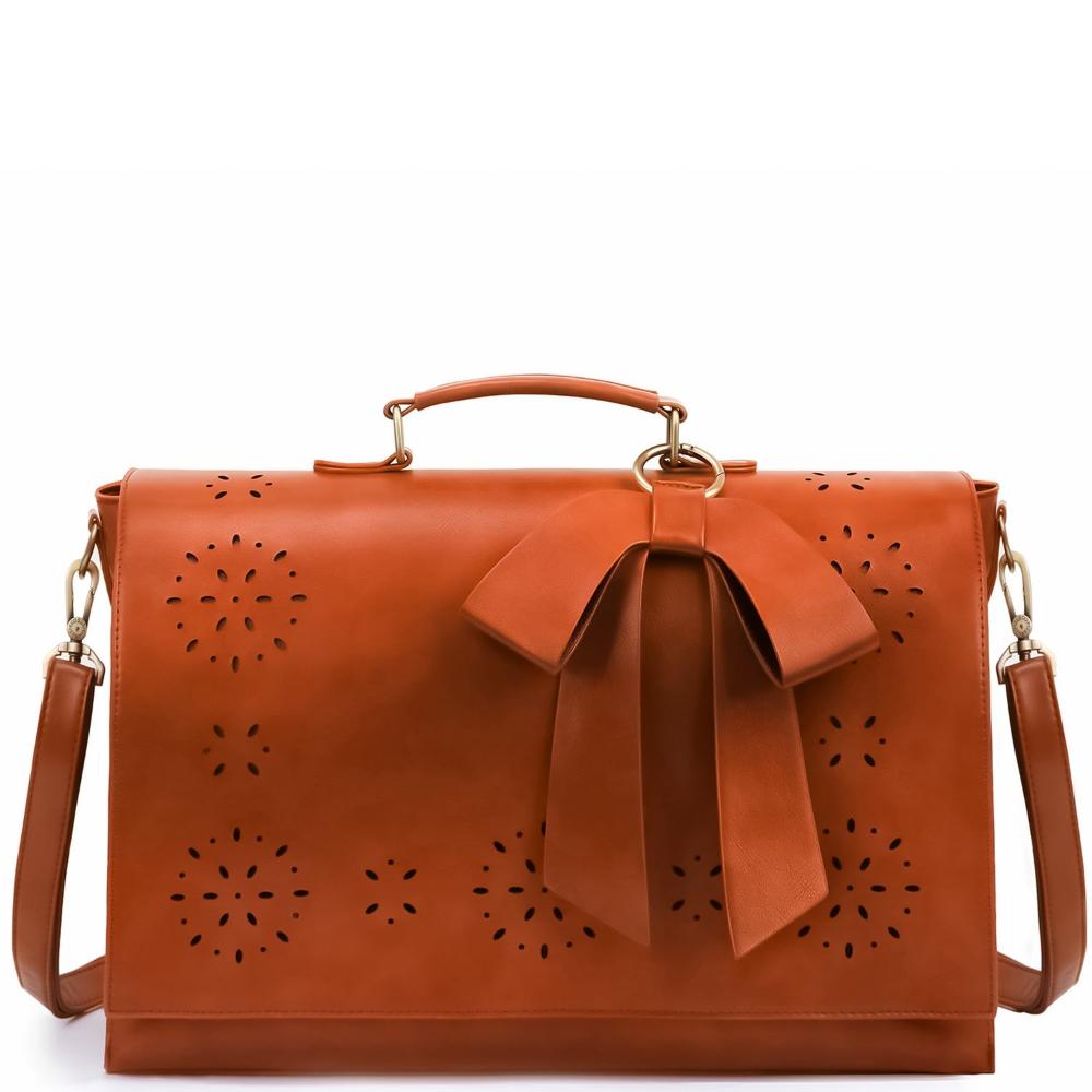 Women's Bow Satchel Handbag with Floral Detail | Bernadette