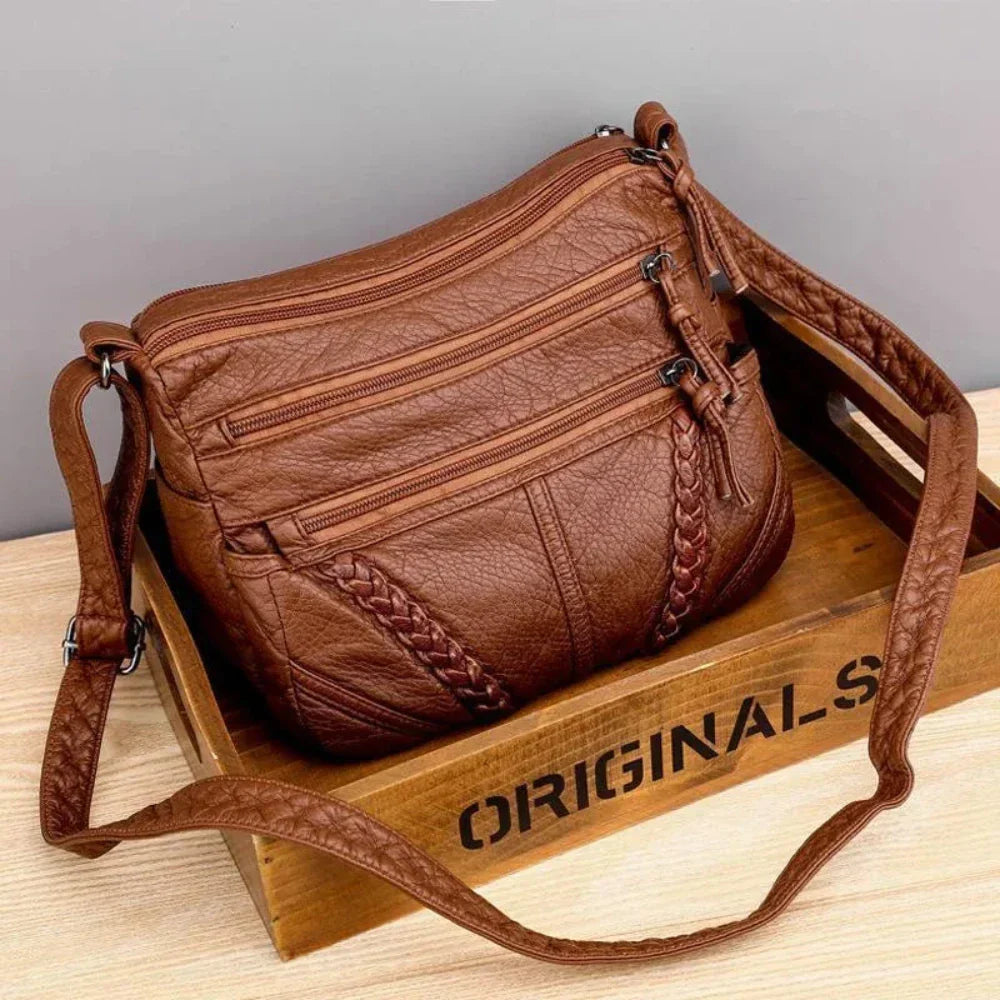 Women's Sustainable Handbag with Microsuede Lining | Helene