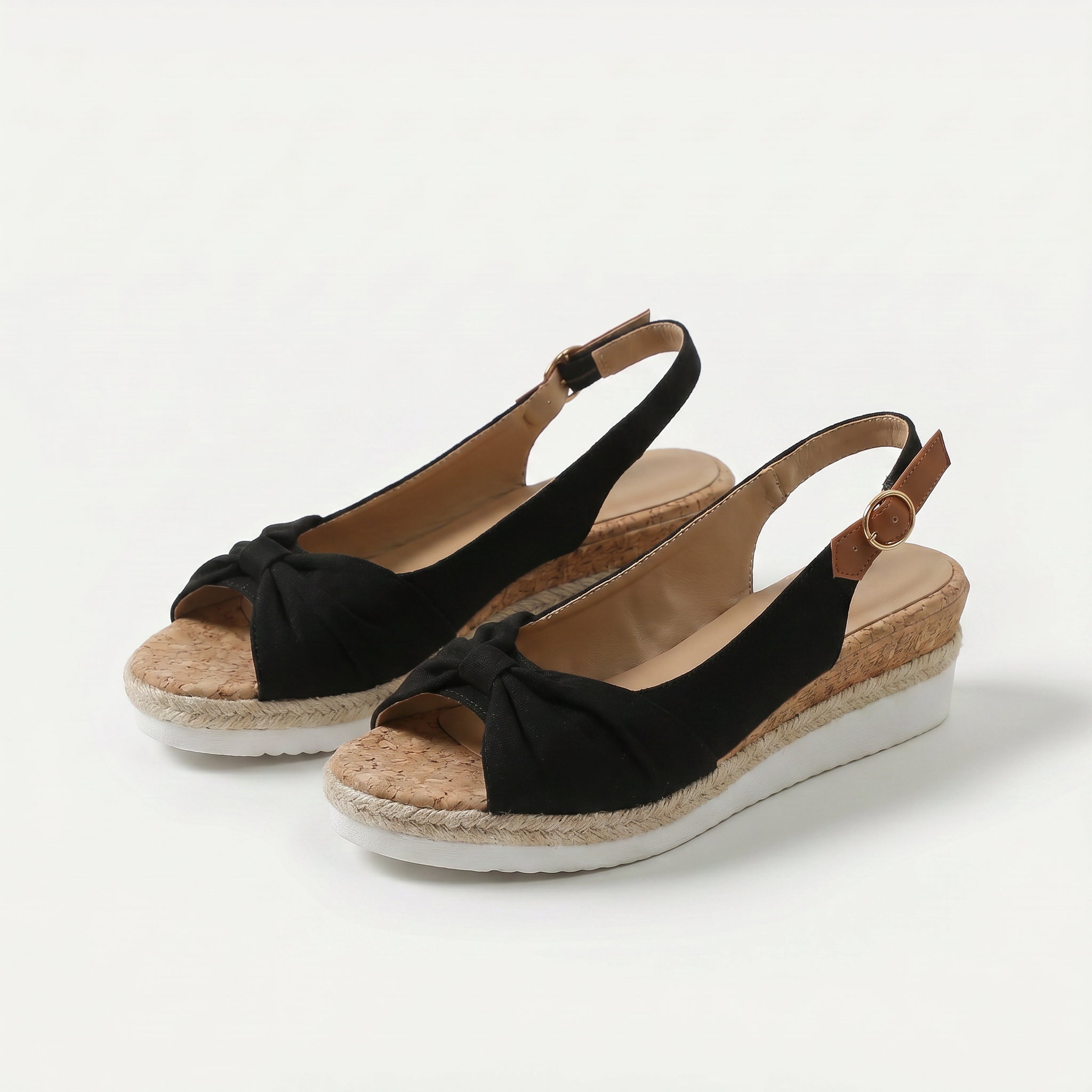 Women's Cozy Peep-Toe Sandals - Candy