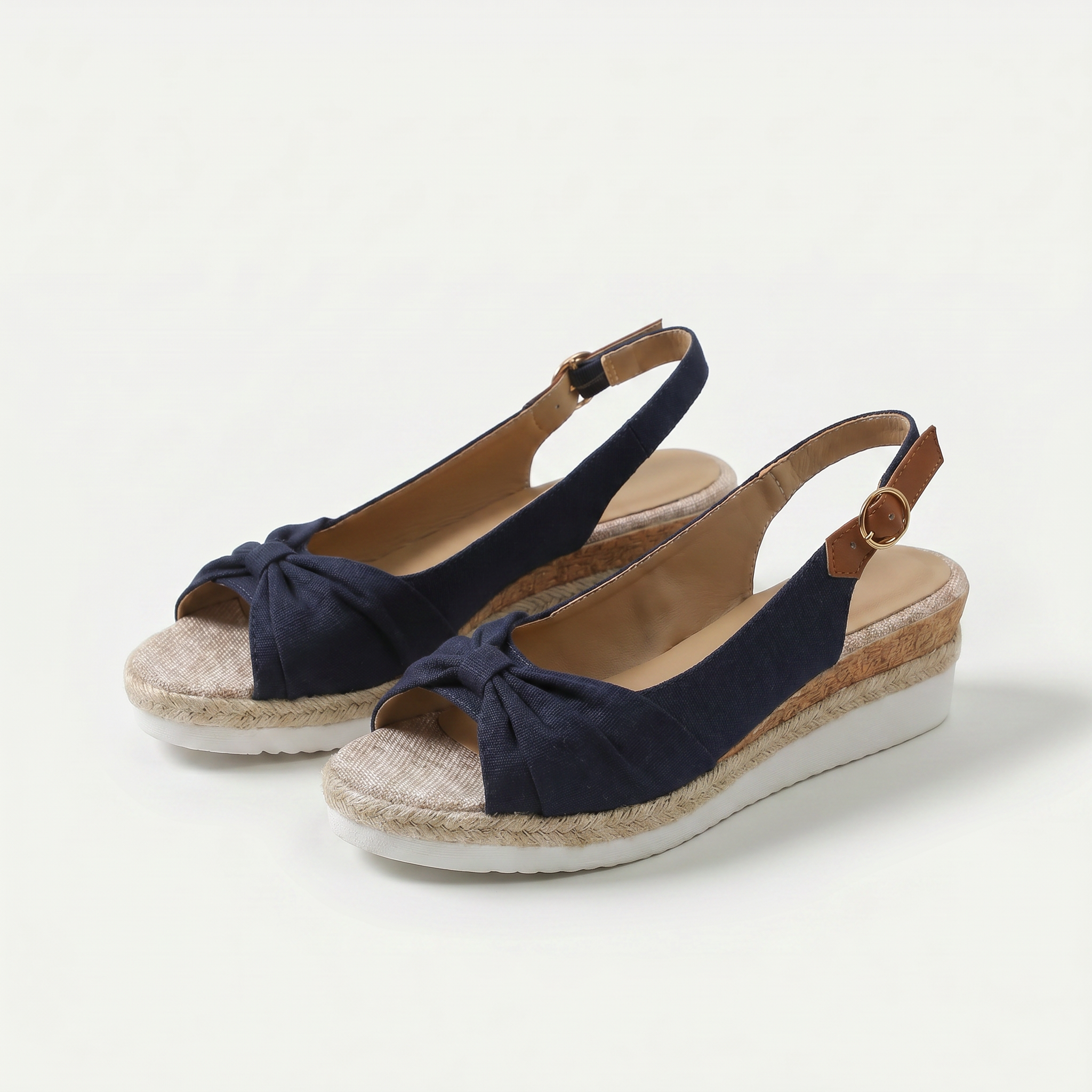 Women's Cozy Peep-Toe Sandals - Candy
