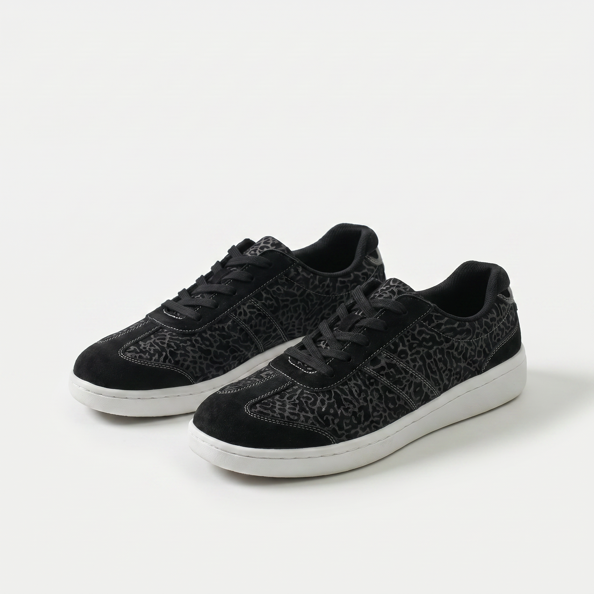 Women's Orthopedic Leather Sneakers with Arch Support - Carla