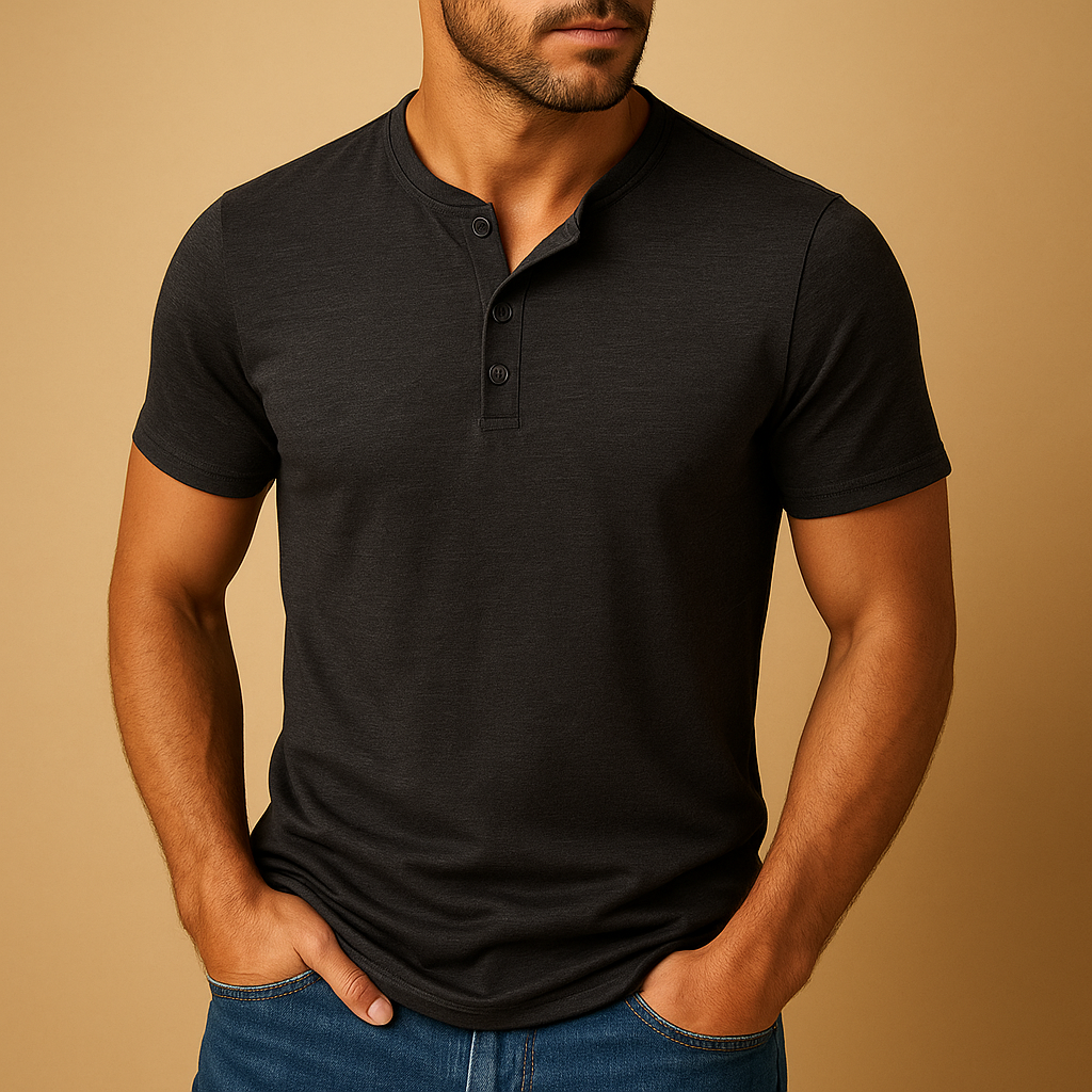 Casual katoenen T-shirt voor heren | Cuyler