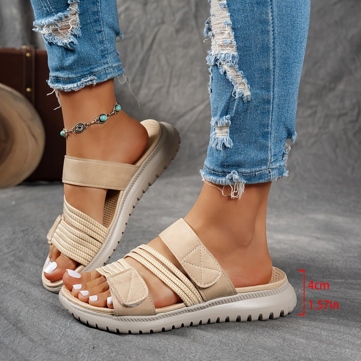 Women's Sporty Platform Comfort Sandals - Cleo