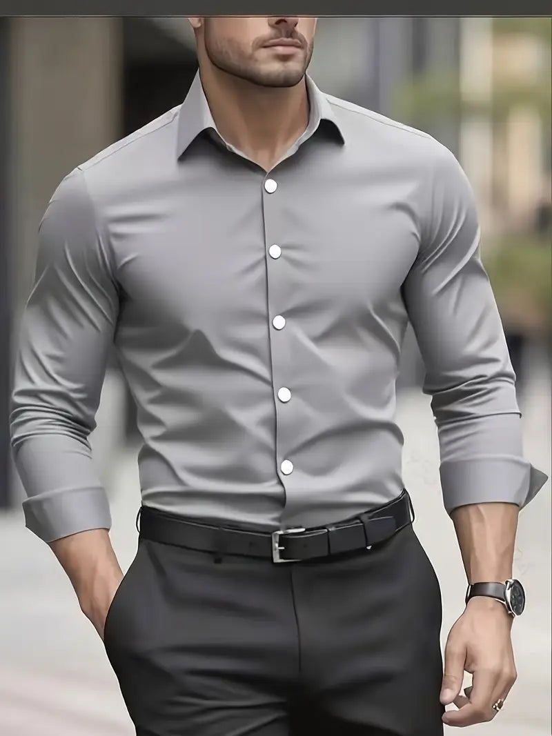 Savrani - Stretch long-sleeve shirt