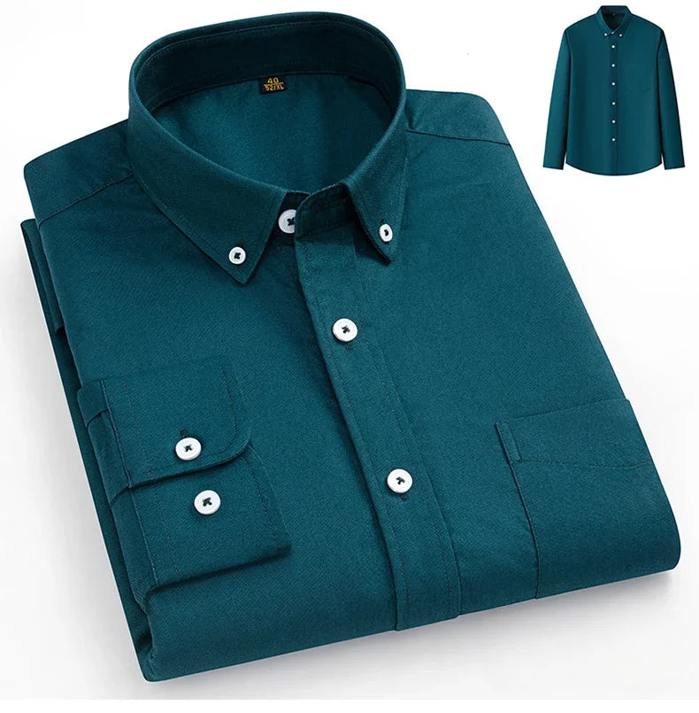 Klyne - Cotton Oxford Shirt