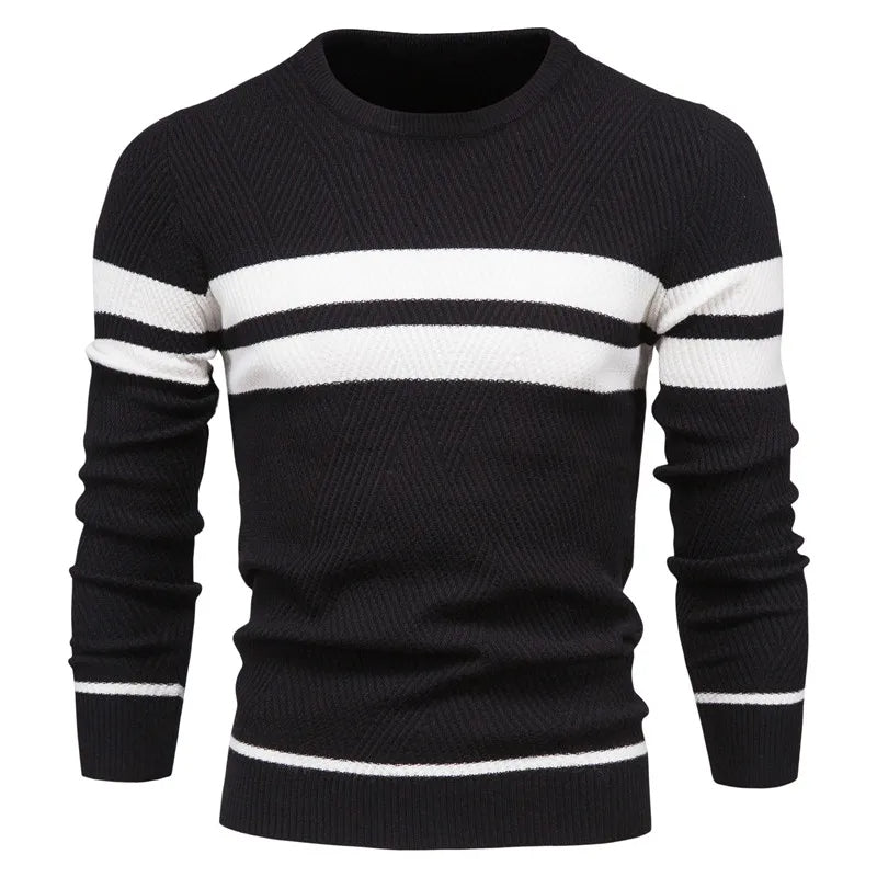 Eros - Warm Long Sleeve Patchwork Sweaters