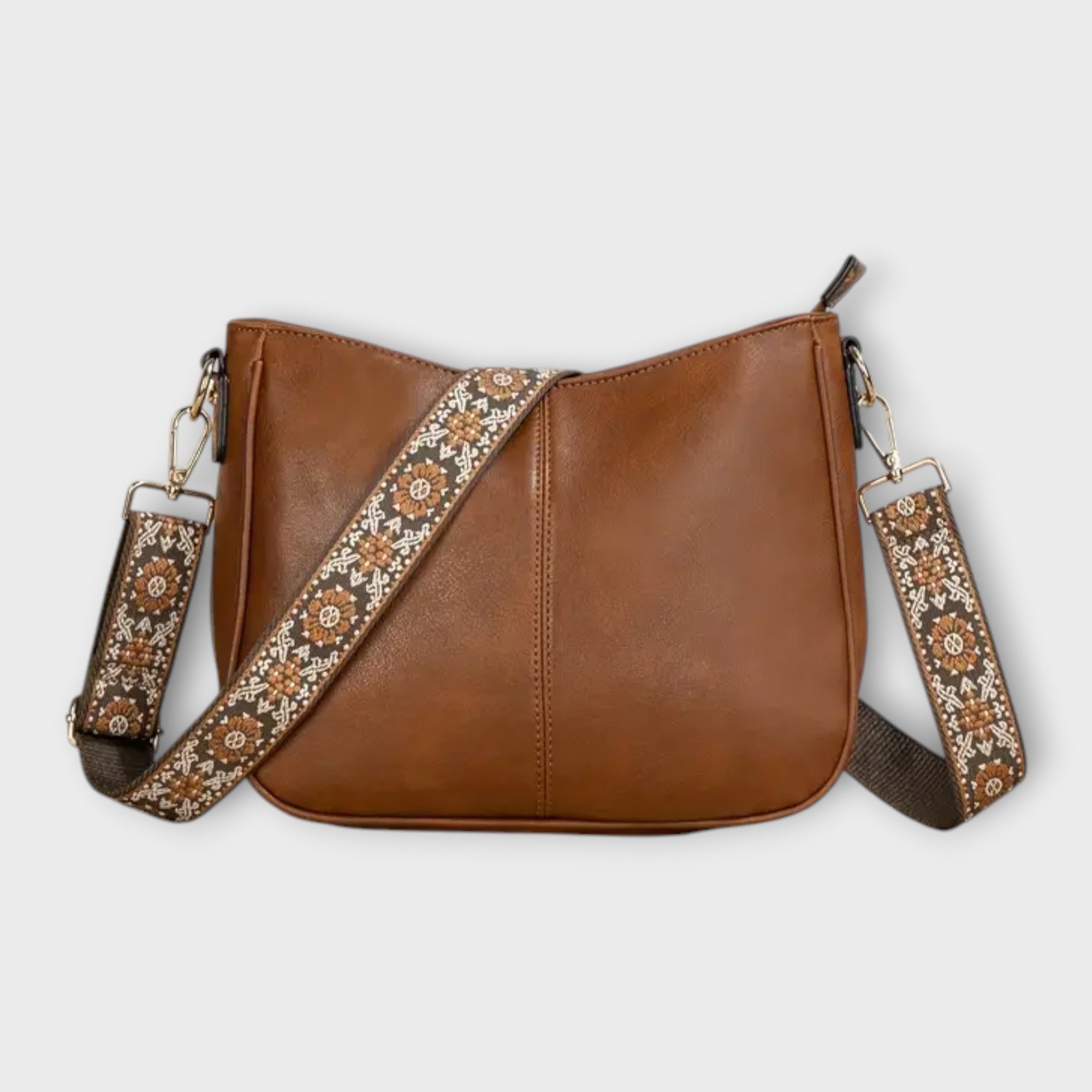 Eco-Friendly Vegan Tote Bag with Gold Accents | Galadriel