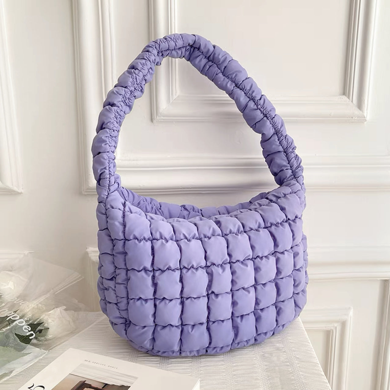 Pleated Tote Bag | Blythe