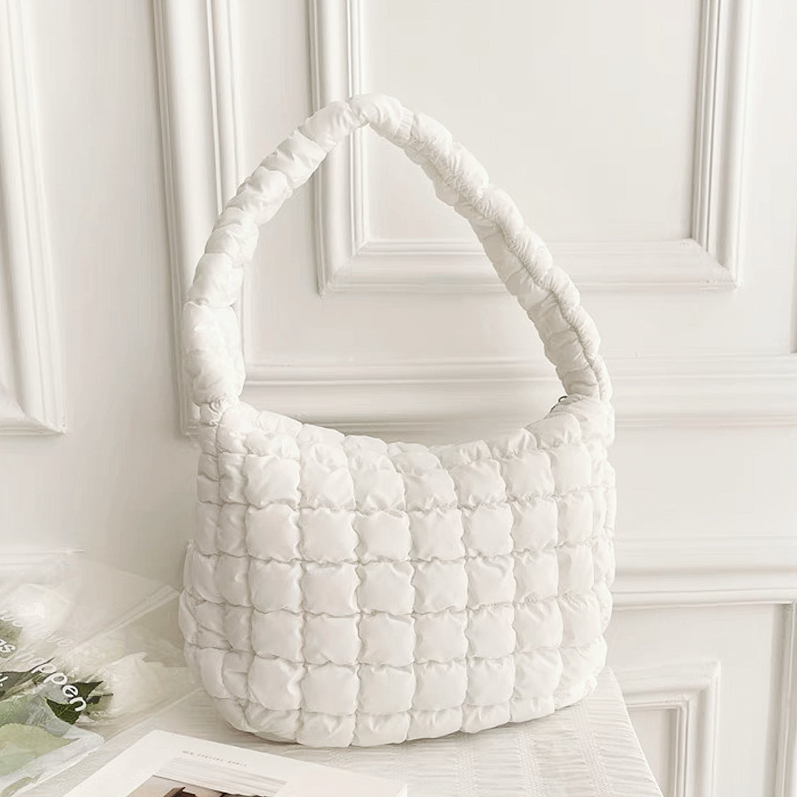 Pleated Tote Bag | Blythe