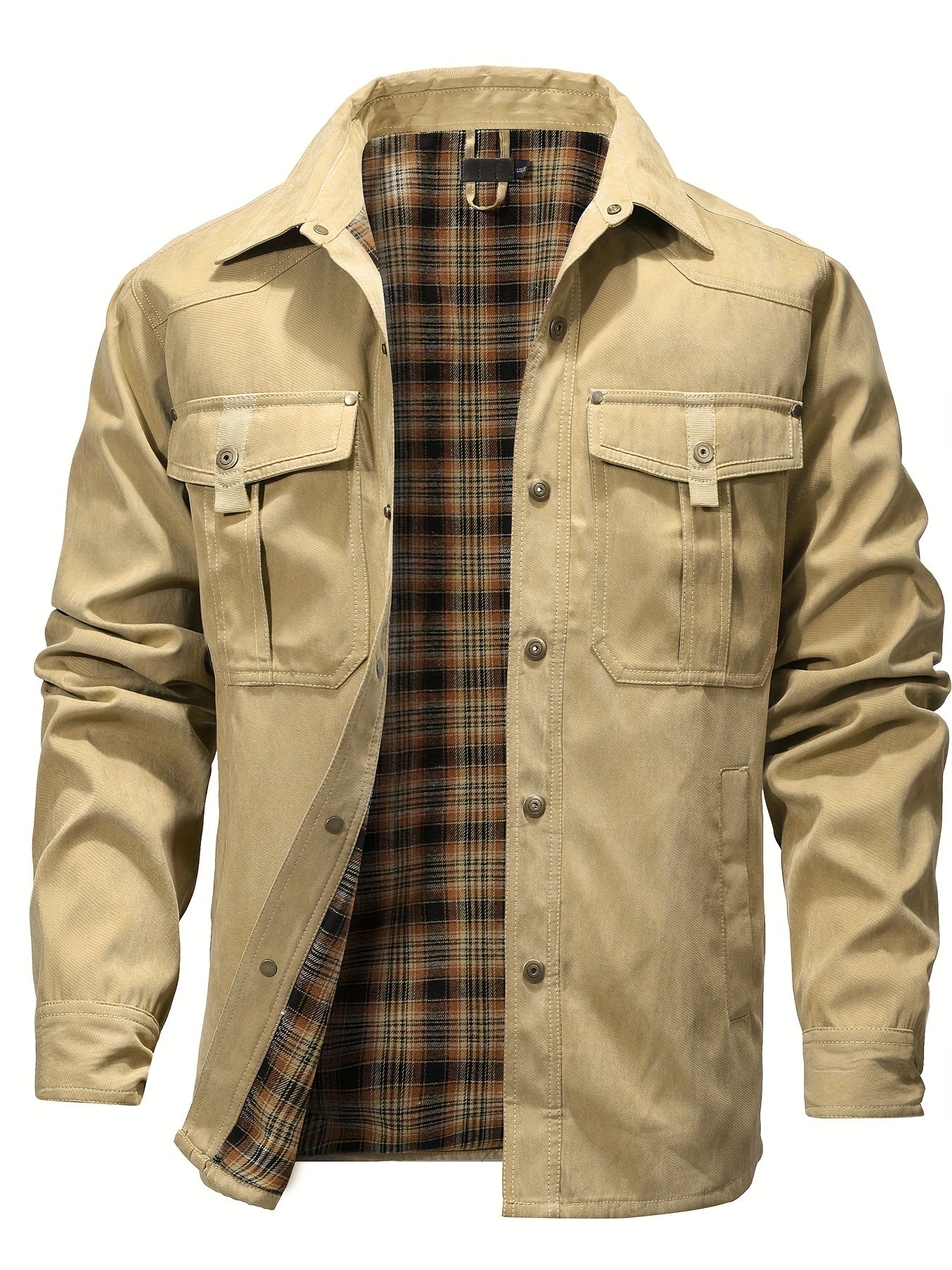 Jordan - Casual Long-Sleeve Cargo Jacket