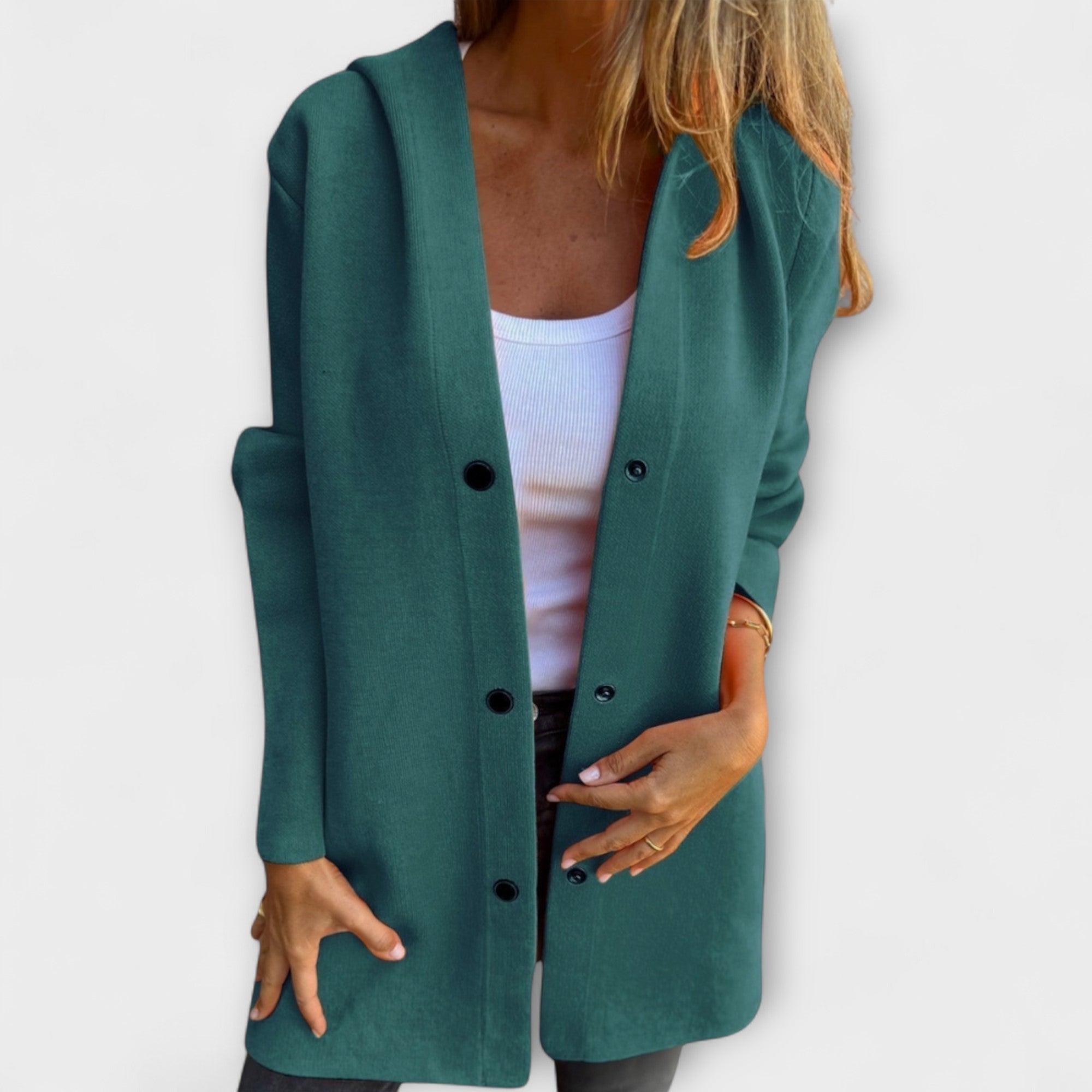 hooded-single-breasted-jacket