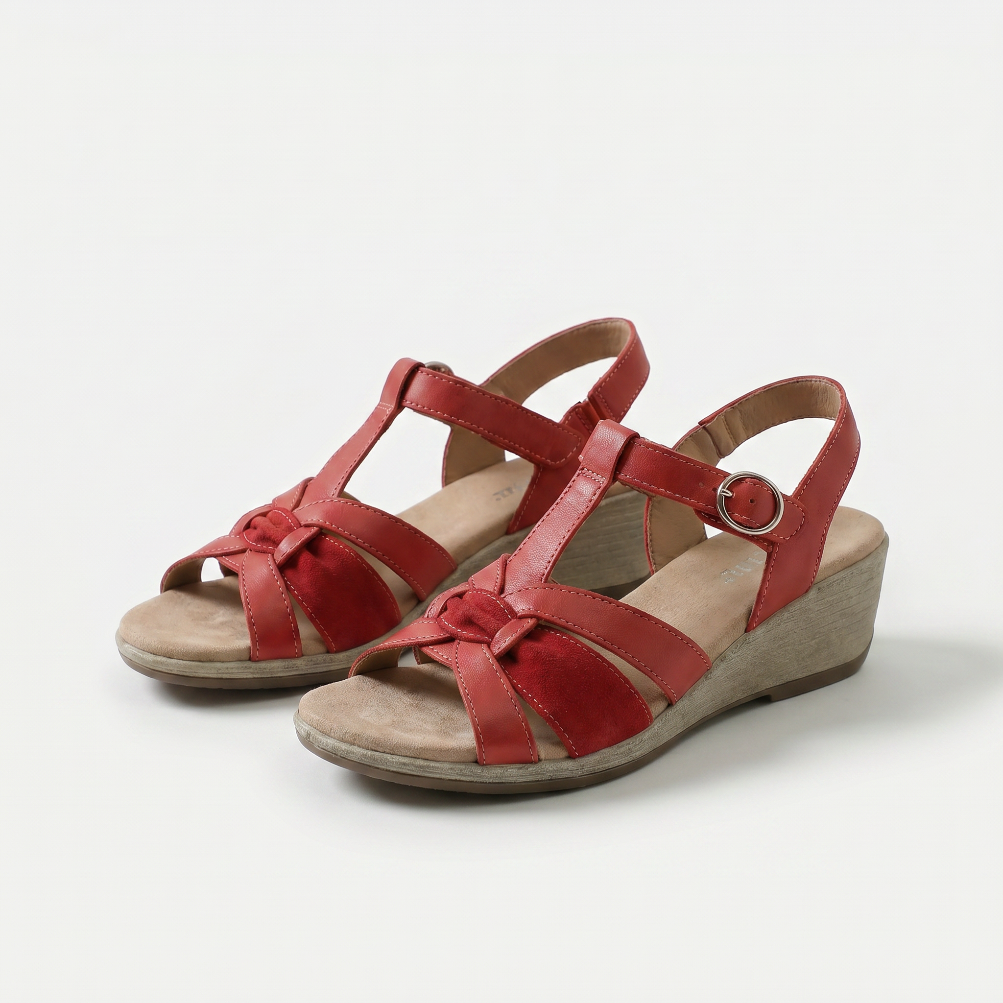Women's Chic Blue Wedge Sandals - Hope