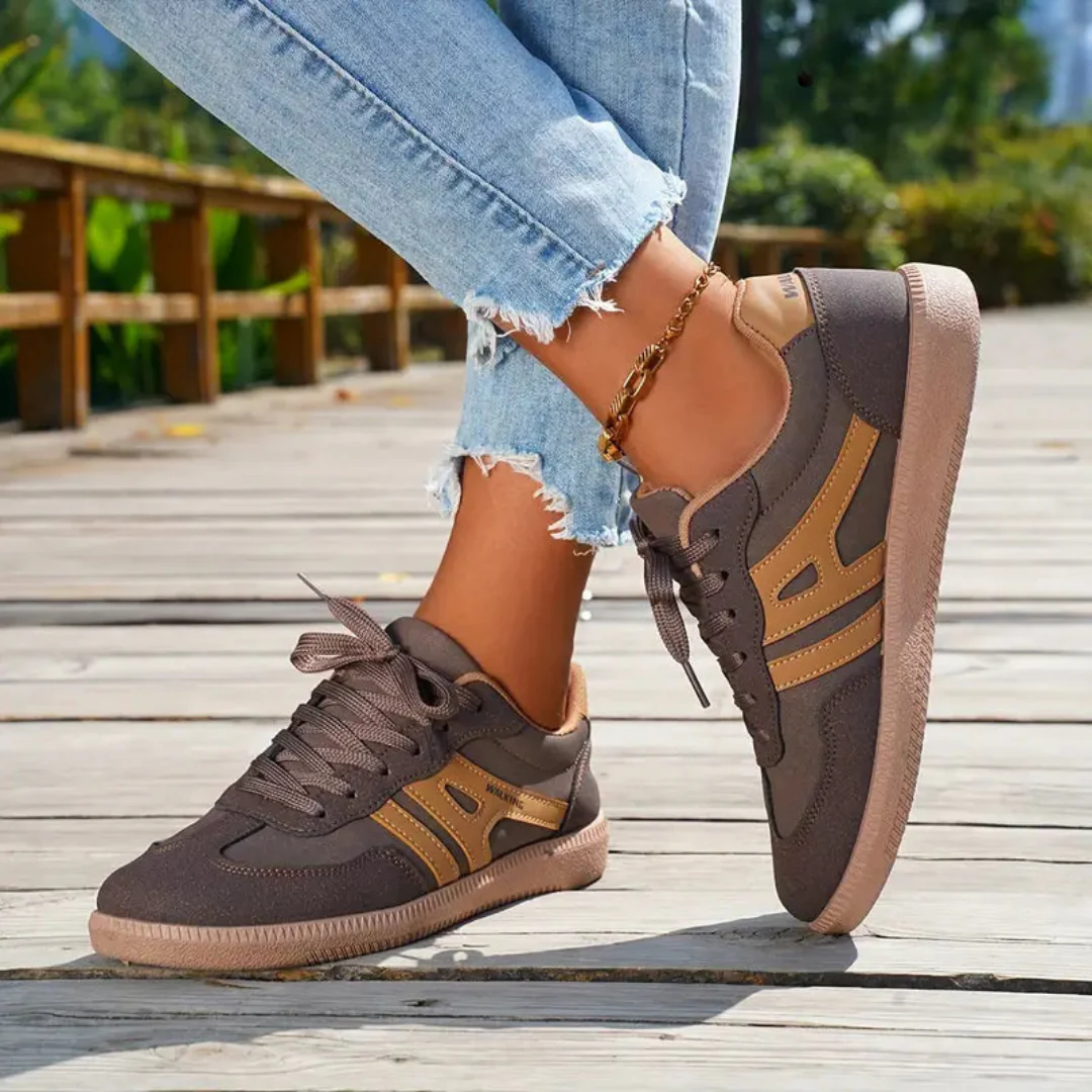 Women’s orthopedic comfort shoes with supportive cushioning and breathable design.