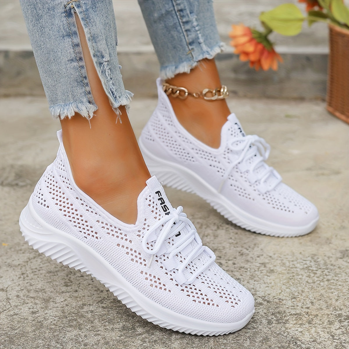Women’s orthopedic walking sneakers with arch support and cushioned sole.