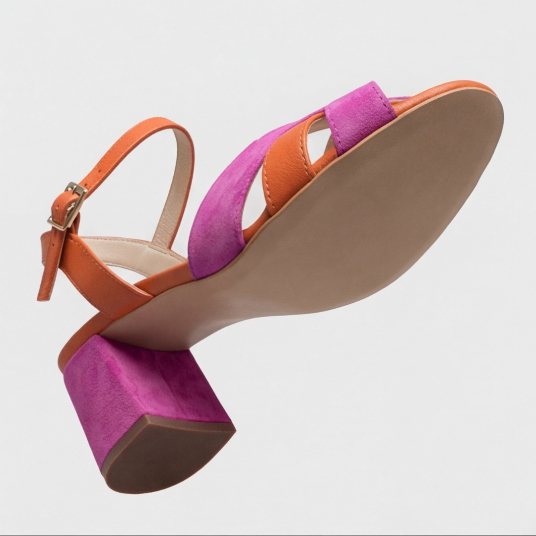 Women’s wedge heels with cushioned sole, adjustable ankle strap, and sturdy heel for stylish, all-day comfort.