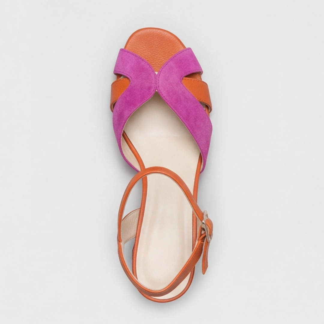 Women’s wedge heels with cushioned sole, adjustable ankle strap, and sturdy heel for stylish, all-day comfort.