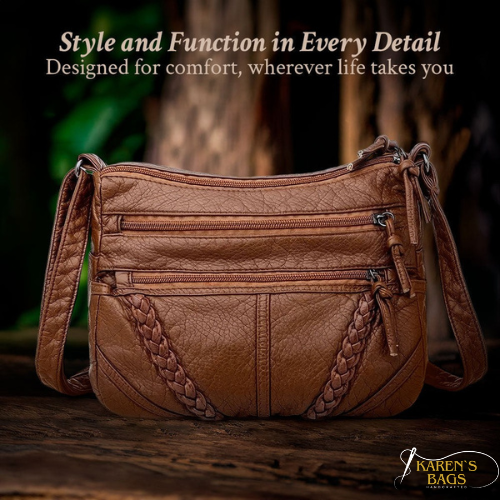 Women's Sustainable Handbag with Microsuede Lining | Helene