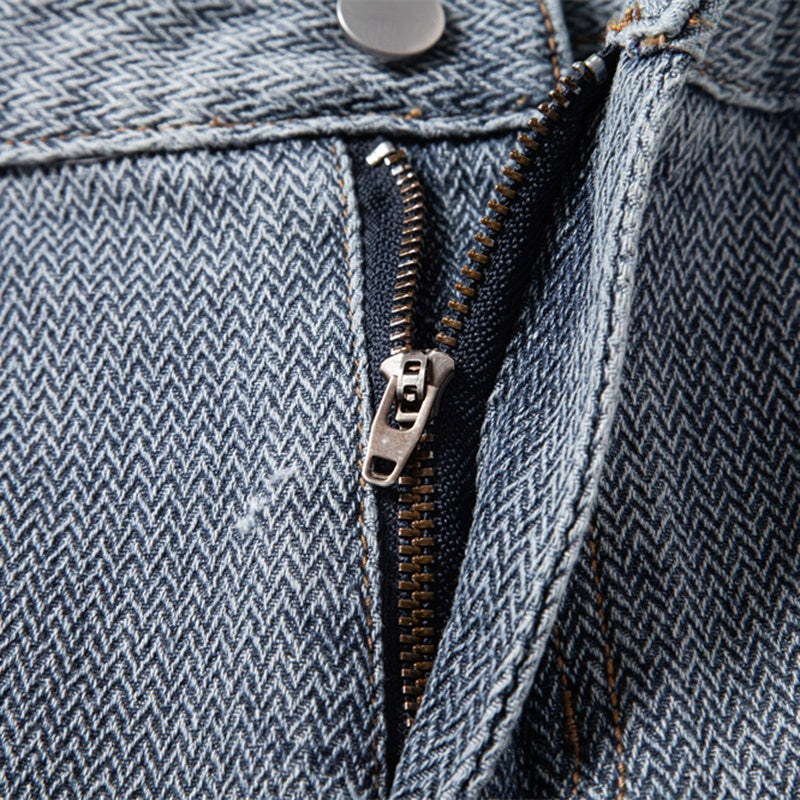 Men’s relaxed fit denim shorts with five pocket design washed finish and rolled cuff for casual summer wear