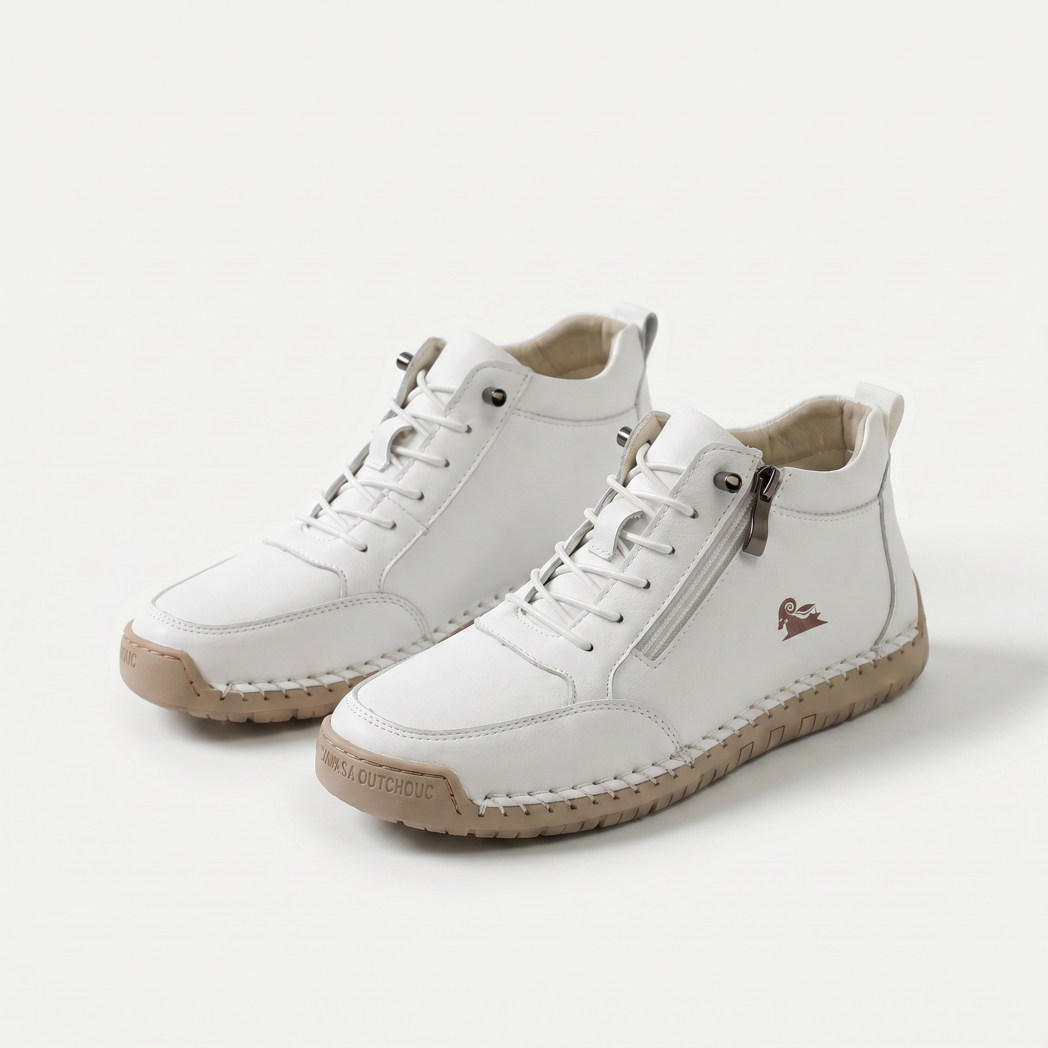 Women's Zip-Up Orthopedic Comfort Sneakers - Mila