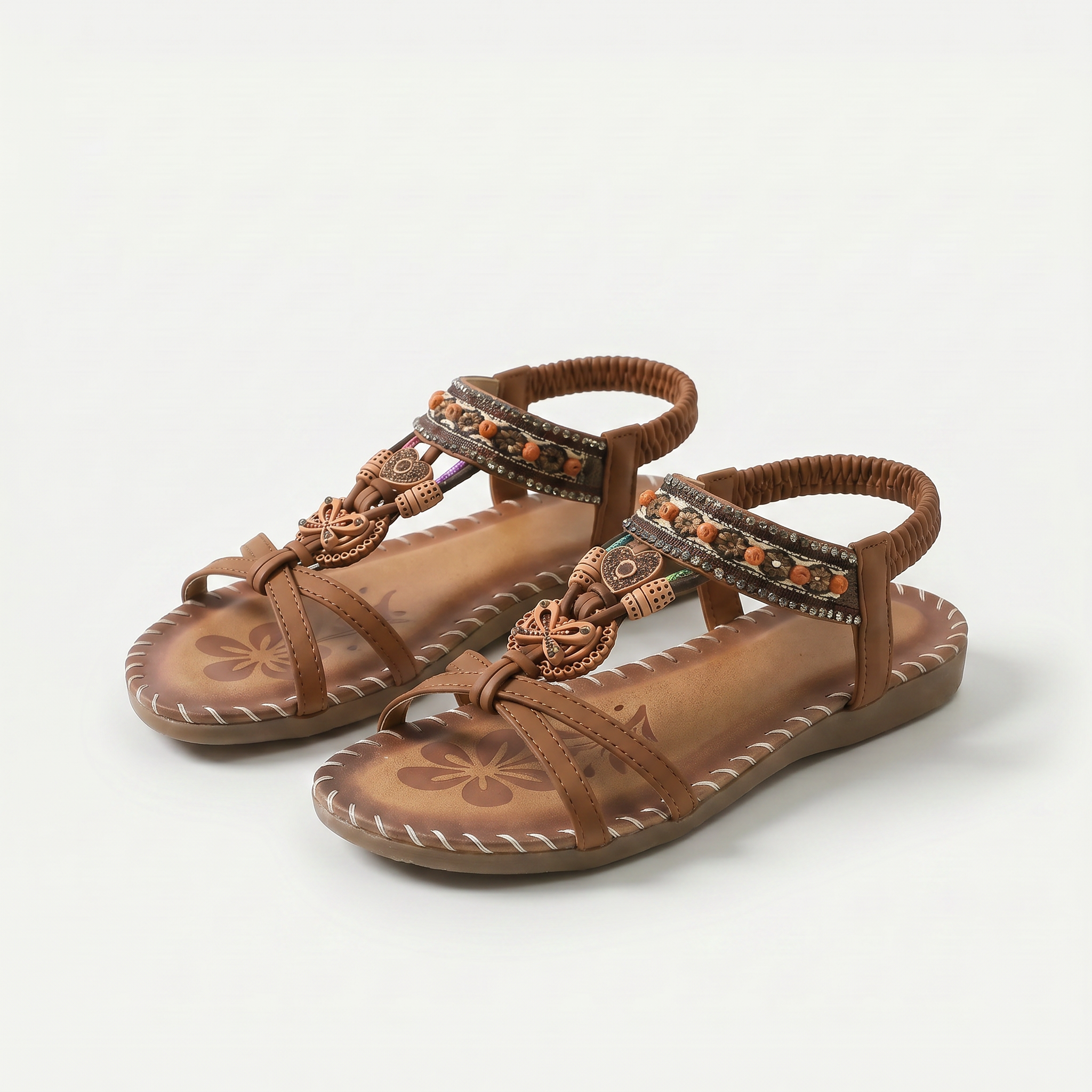 Women's Ibiza-Inspired Orthopedic Comfort Sandals - Nada