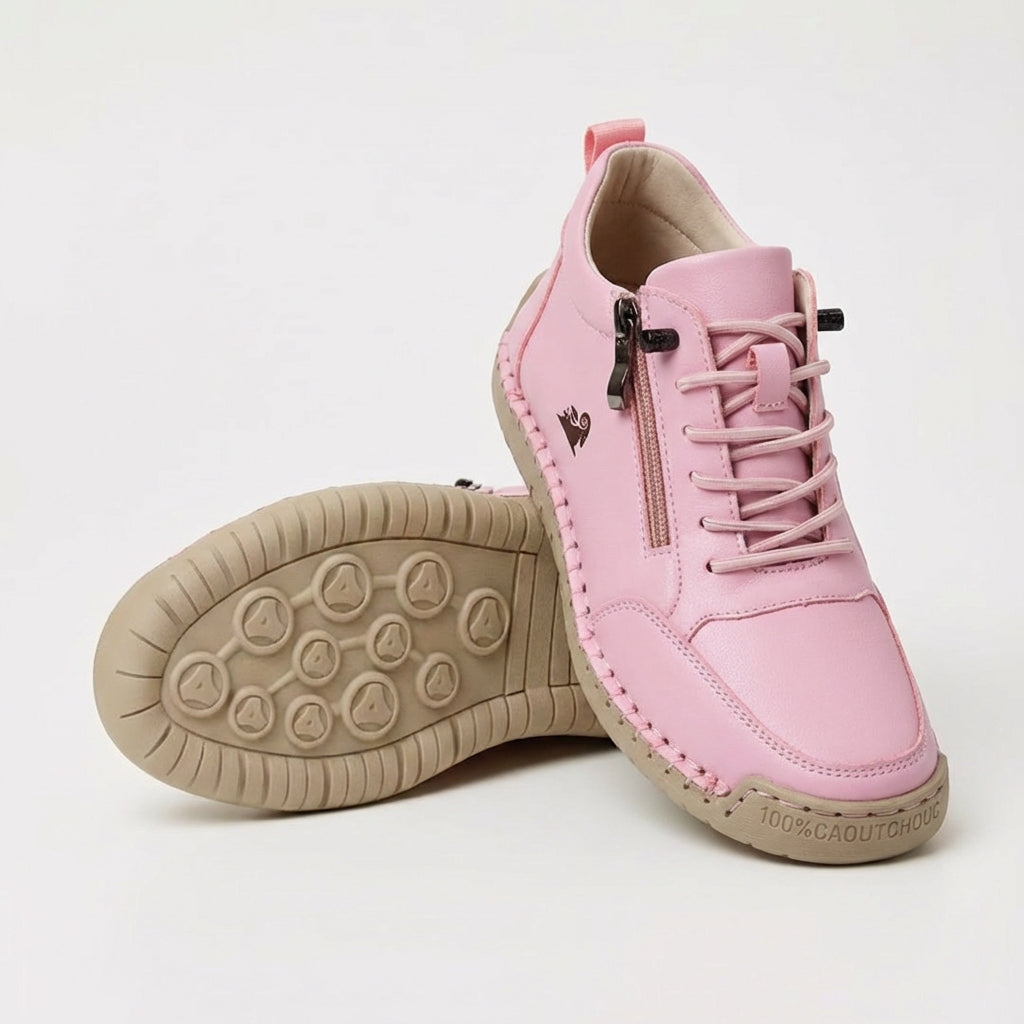 Women's Zip-Up Orthopedic Comfort Sneakers - Mila