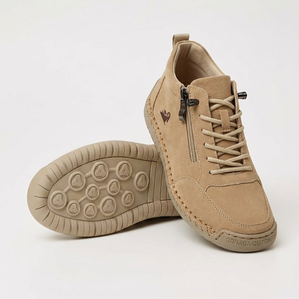 Women's Zip-Up Orthopedic Comfort Sneakers - Mila