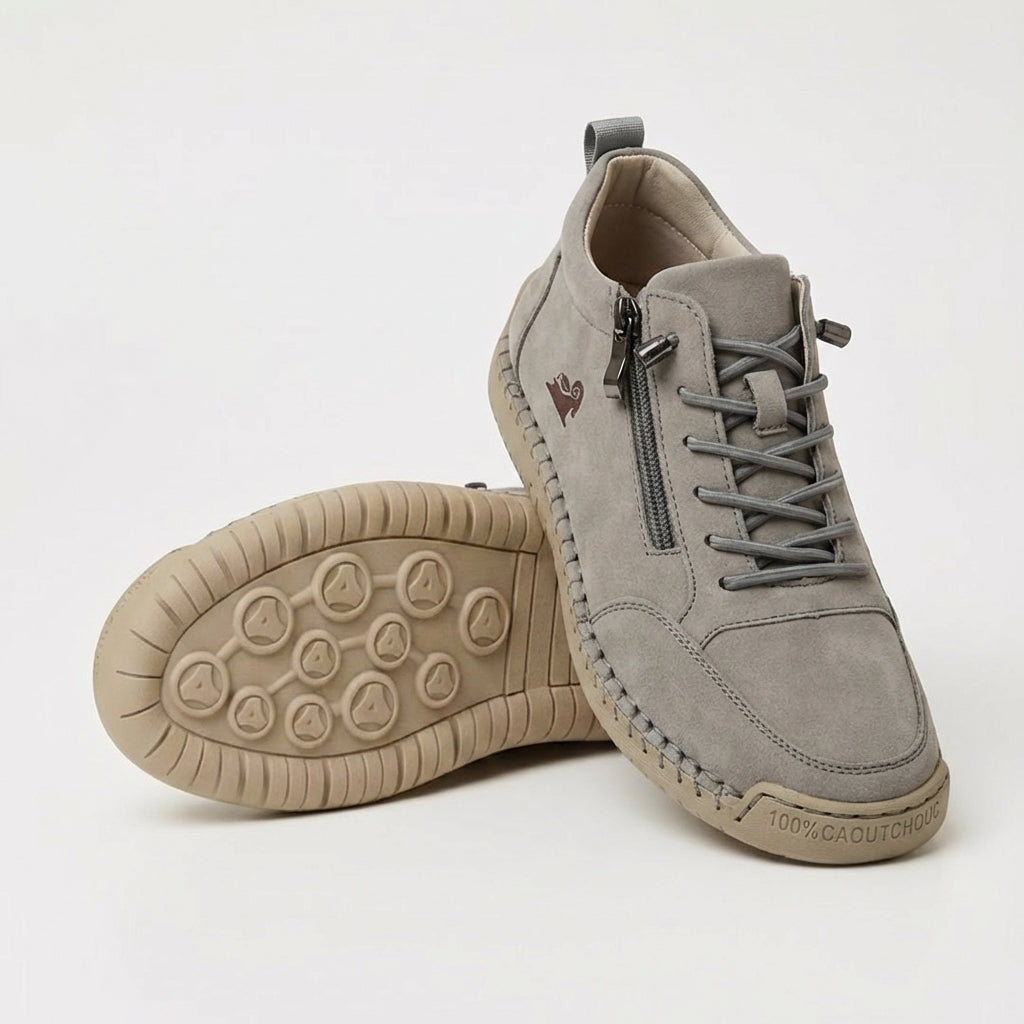 Women's Zip-Up Orthopedic Comfort Sneakers - Mila