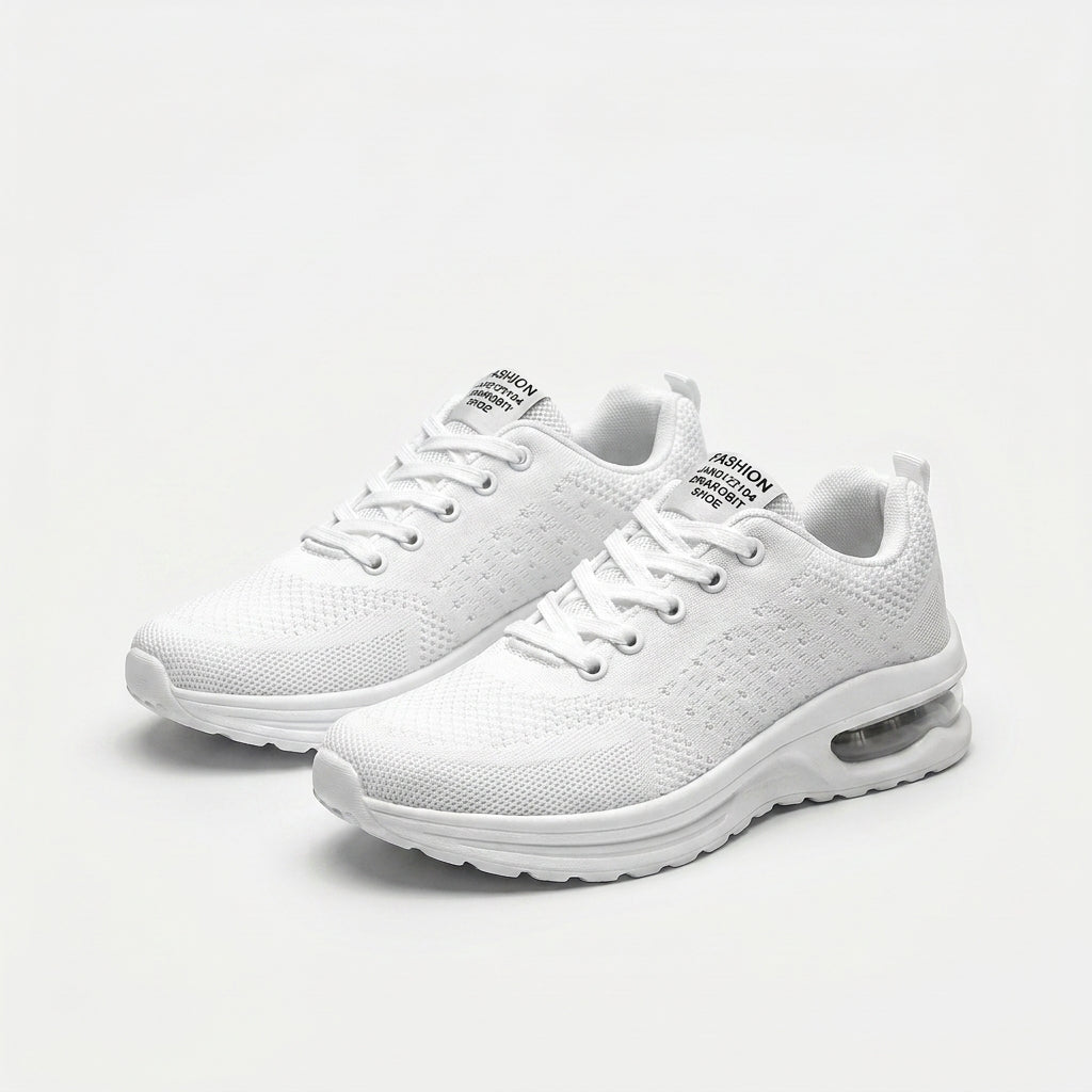 All-White Orthopedic Comfort Shoes - SanoWalk