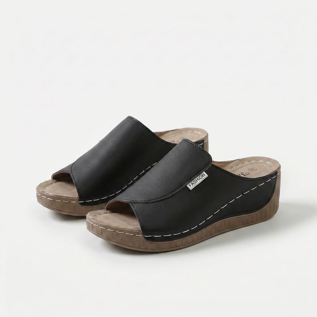 Women's Arch-Support Comfort Slide Sandals - Indy