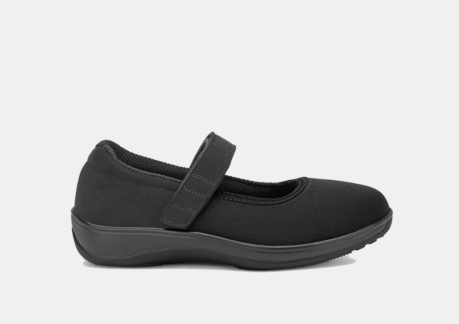 Women's Classic Black Mary Jane Comfort Flats - Springfield