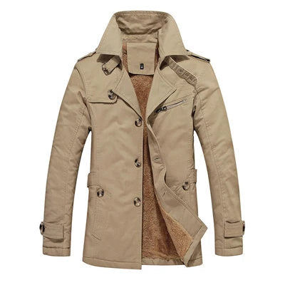 Padded Trench Coat