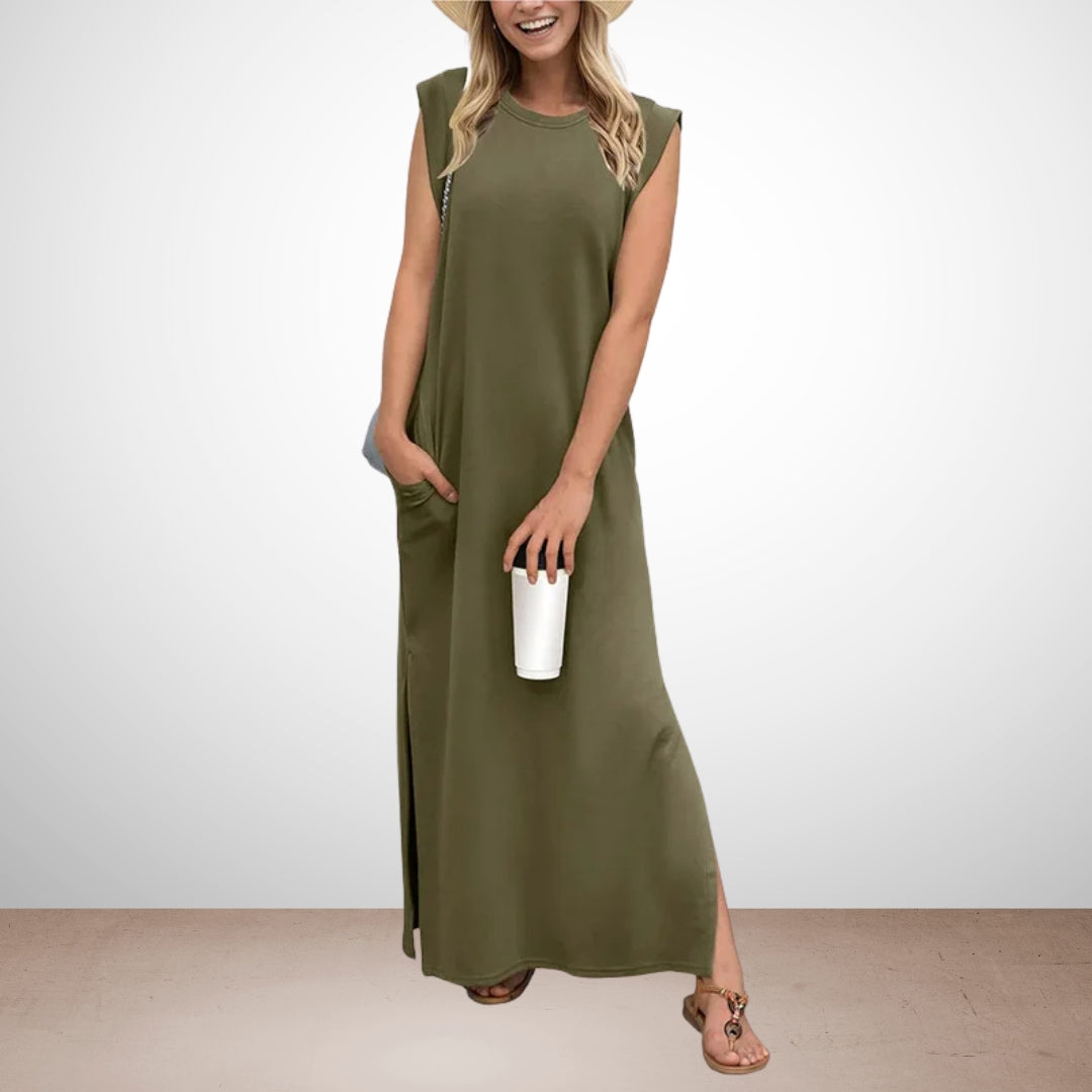 Women’s bodycon maxi dress with flattering fit and breathable fabric for evening and special occasions