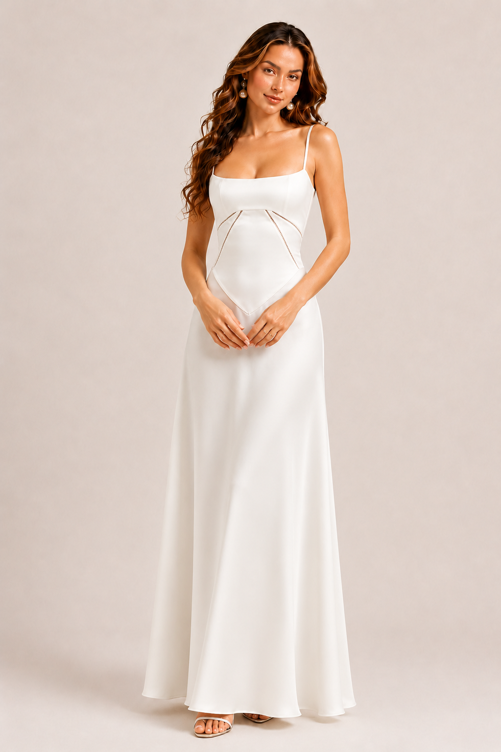 Women's Bustier Maxi Gown – Timeless Occasion Style