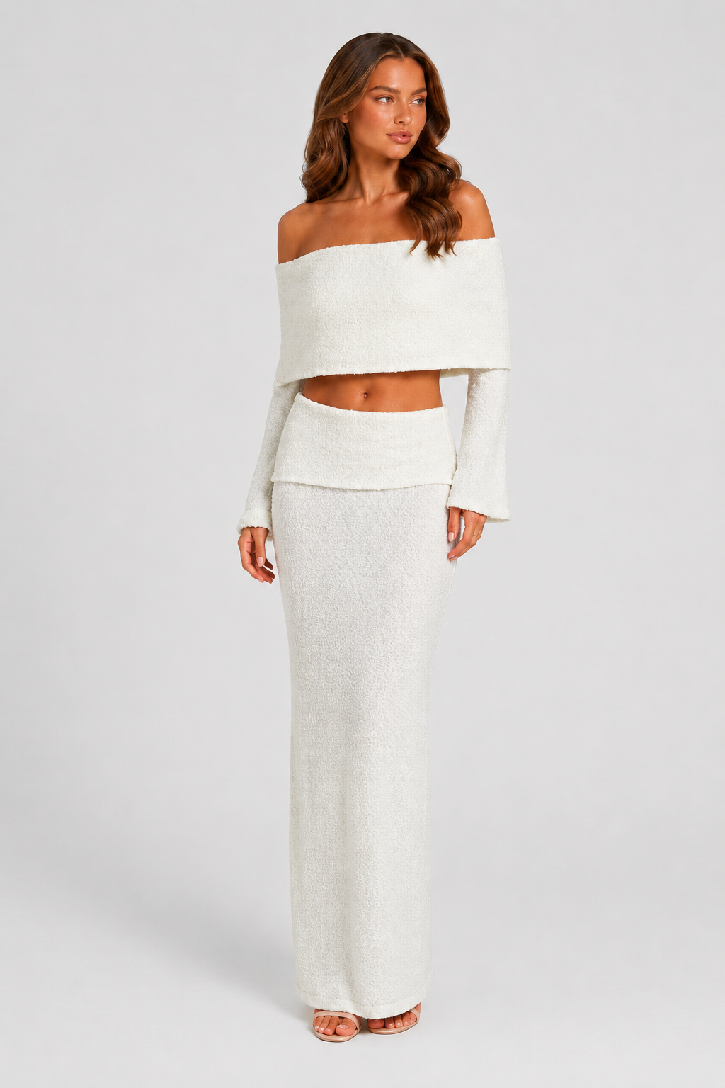 Women’s Elegant Two-Piece Long Set for Evening & Smart Casual Wear