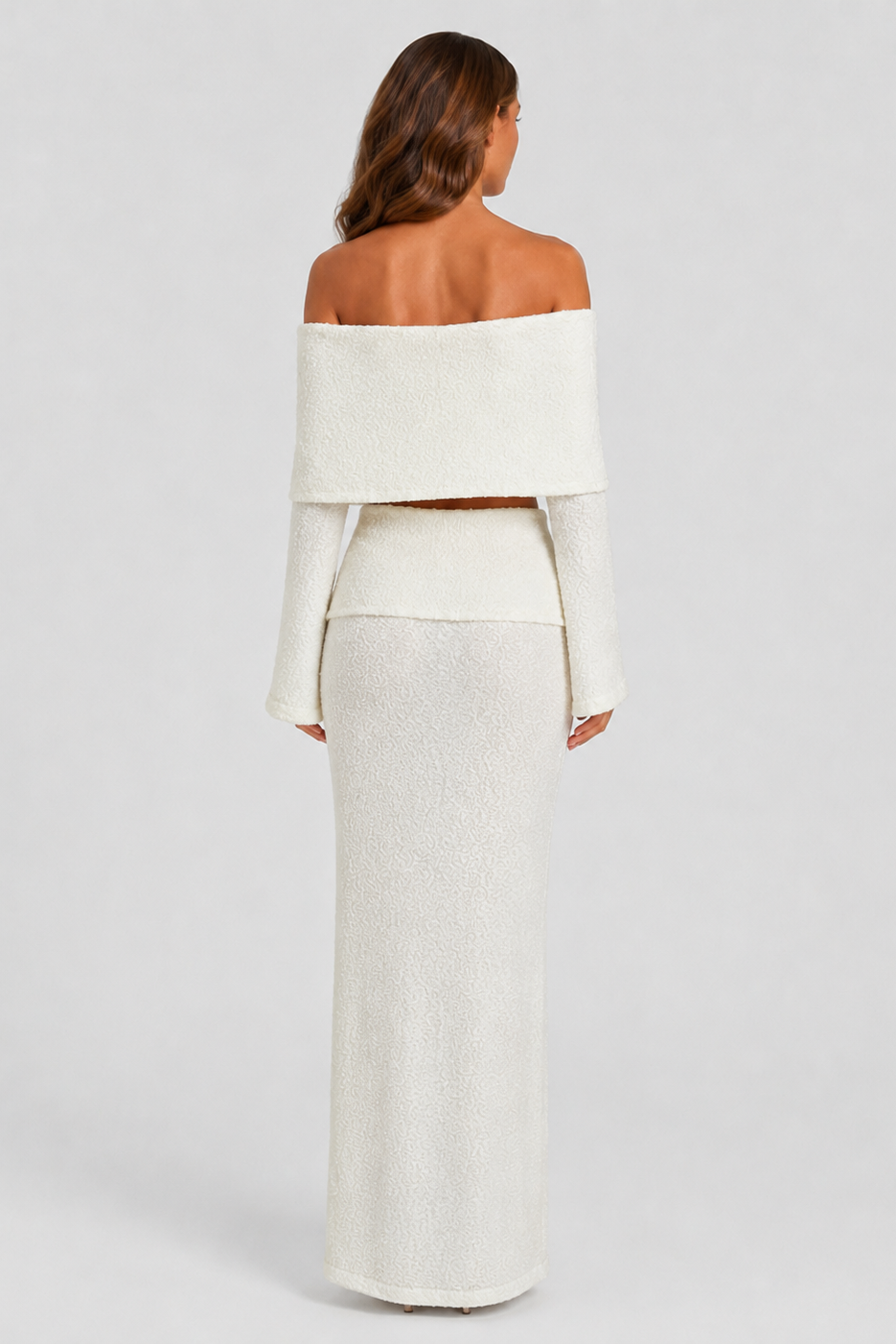 Women’s Elegant Two-Piece Long Set for Evening & Smart Casual Wear