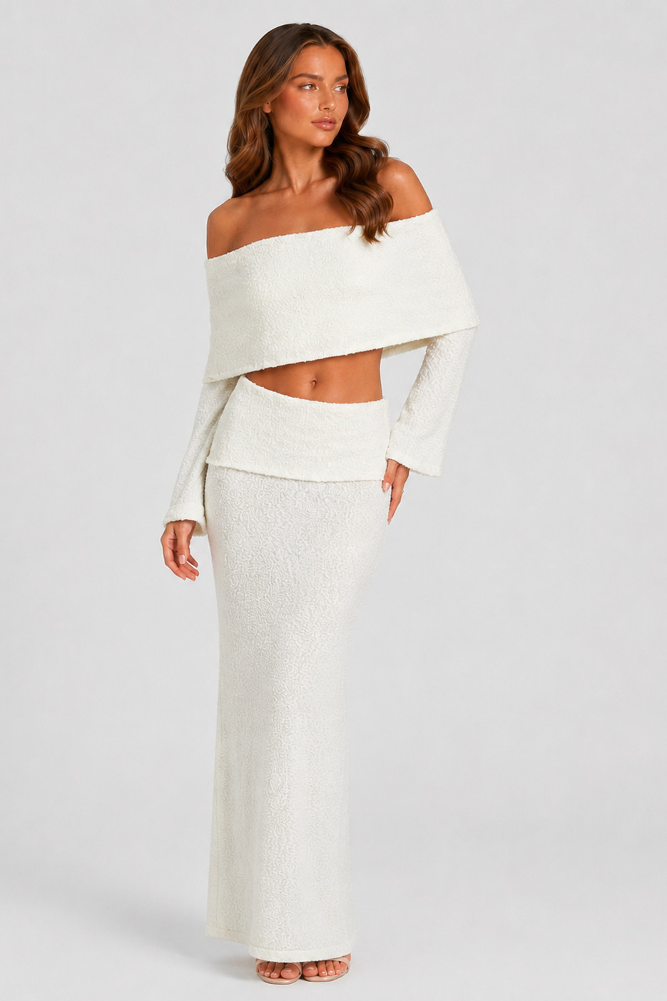 Women’s Elegant Two-Piece Long Set for Evening & Smart Casual Wear