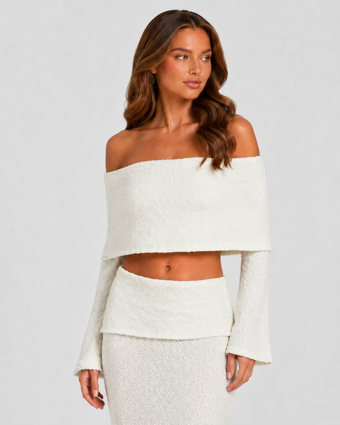 Women’s Elegant Two-Piece Long Set for Evening & Smart Casual Wear
