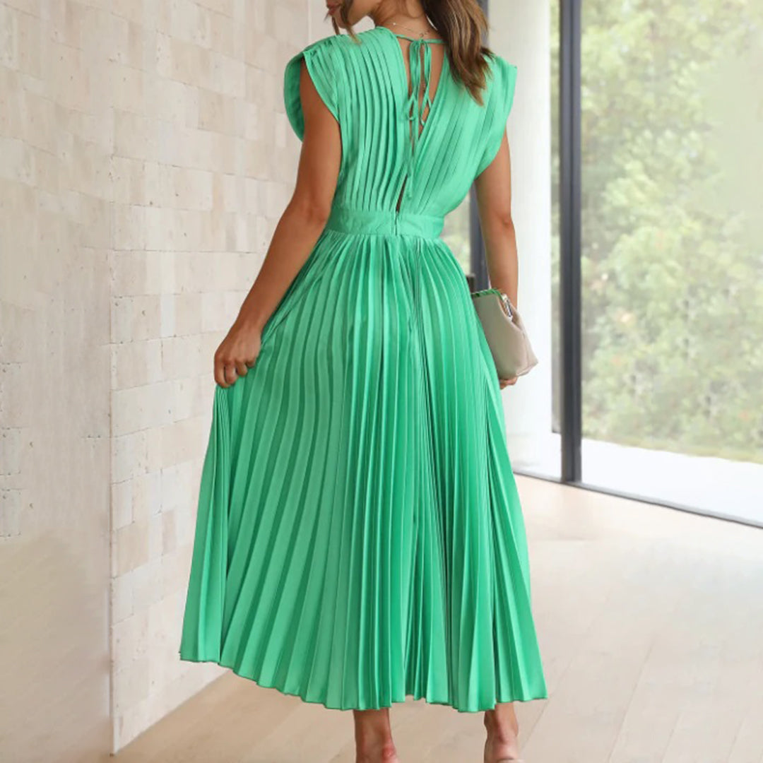 Women’s flattering midi dress for casual events and special occasions