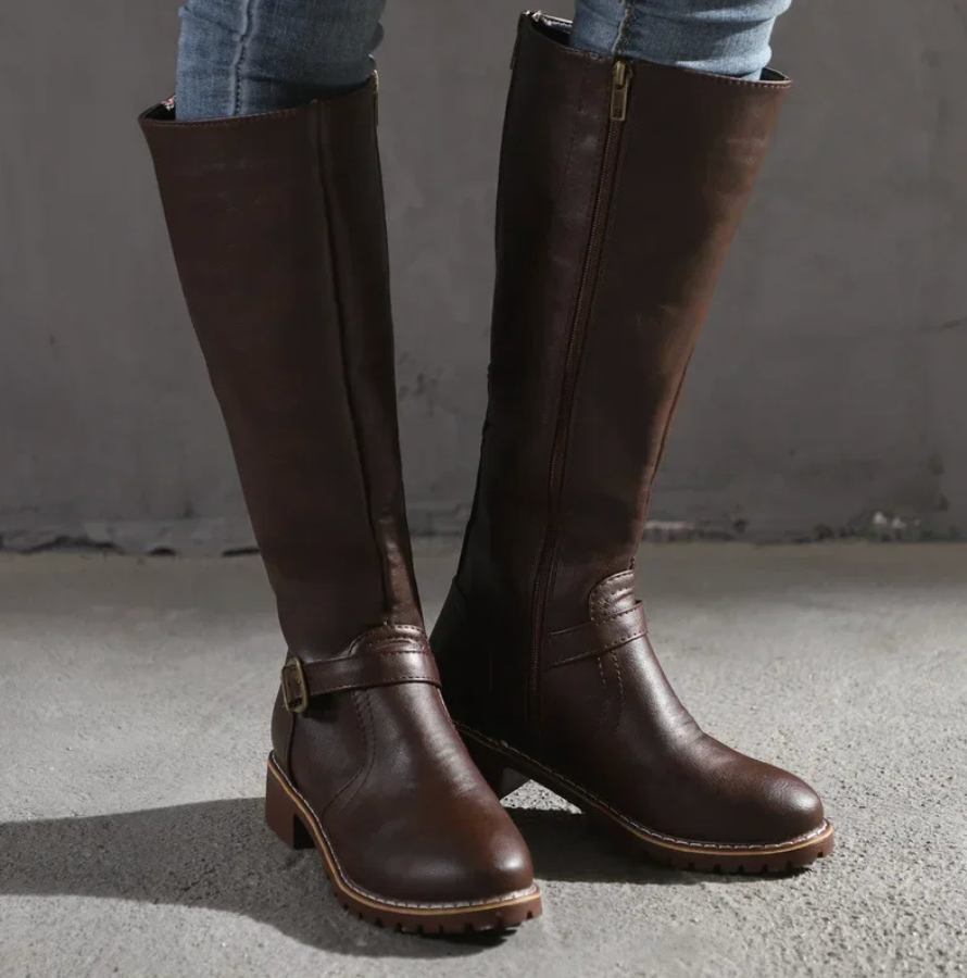 Women's trendy boots with gel-cushioned sole – Emma