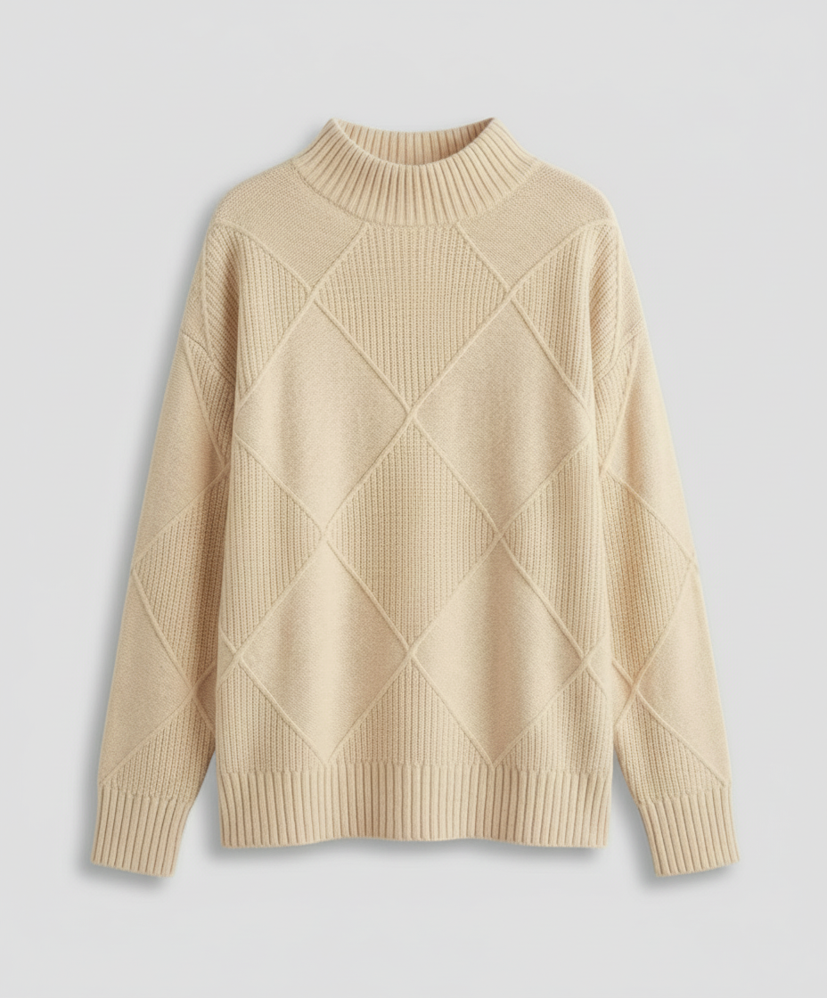 Women's turtleneck sweater